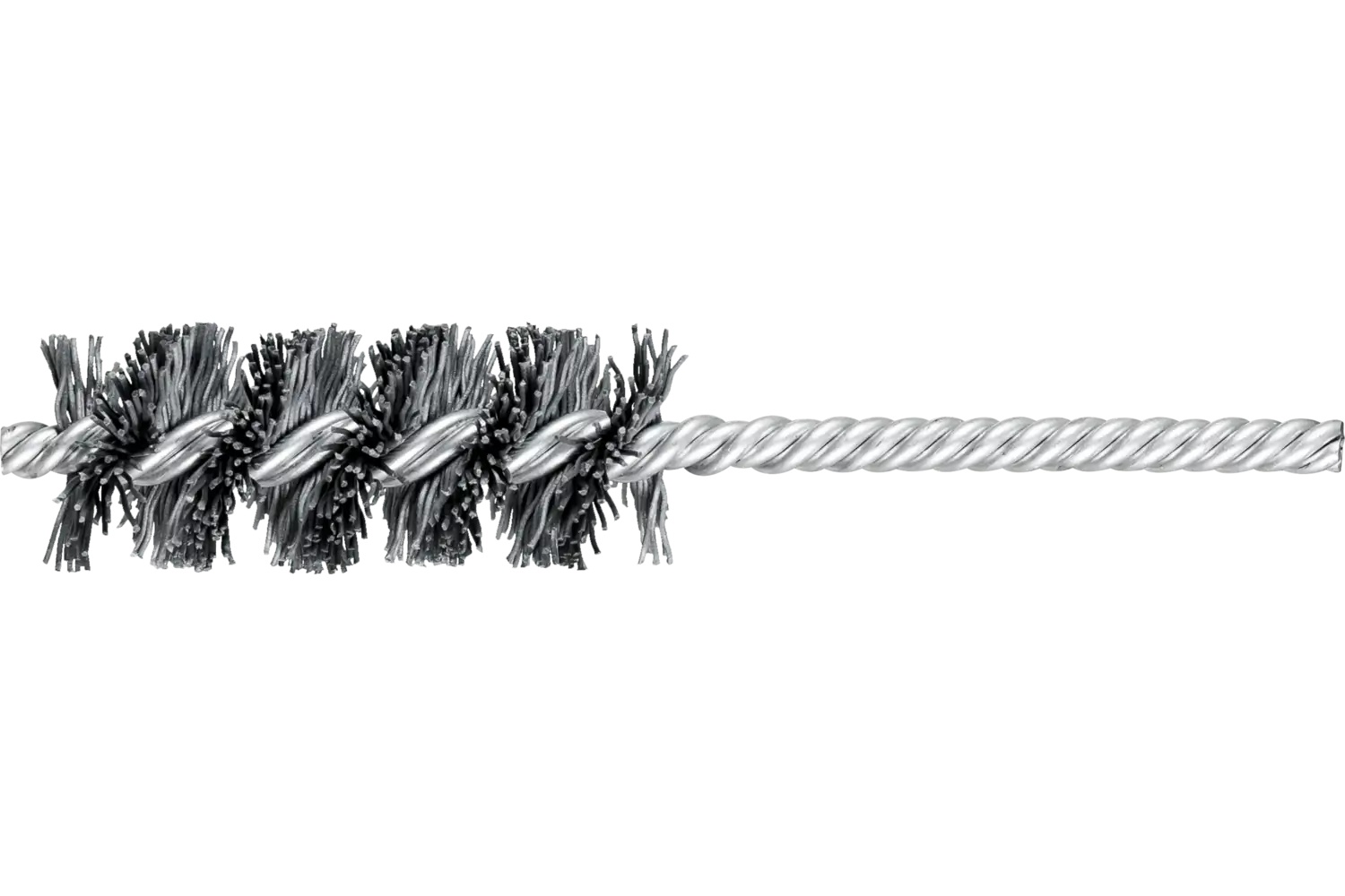 Picture of Pferd Abrasive 84043 Pferd M-BRAD® Power Tube Brush - 1" Dia. .022/320 Grit Silicon Carbide 1/4" Stem